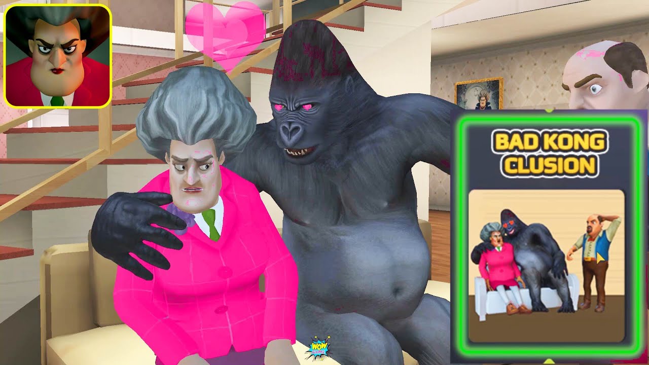 scary teacher 3d new levels bad kong clusion 