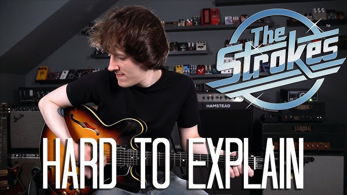 Hard To Explain - The Strokes ( Guitar Tab Tutorial & Cover