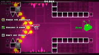 Troll Madness by zyphur (hard demon) 3 Coins - Geometry Dash