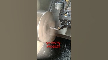 G79 Facing program on cnc Machine