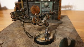 I build a dino robot from scratch for my SciFi  Western Diorama  Timelapse