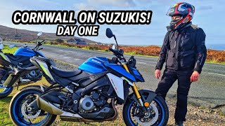 Cornwall Trip on Suzuki GSXS 1000s! // A coastal ride out! 🌊