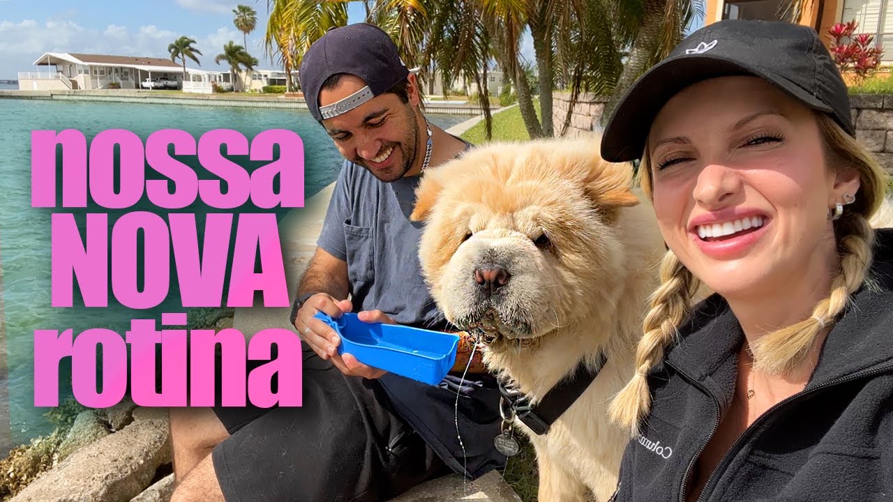 NOSSA NOVA ROTINA MORANDO NA FLÓRIDA!!