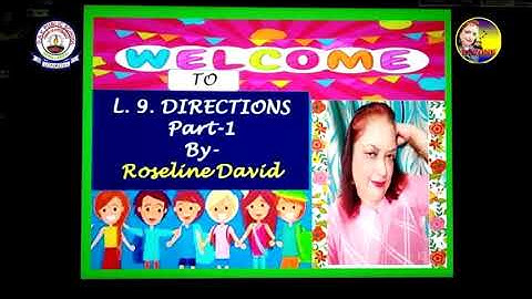 Class 4|S.STD|Lesson 9|Directions|PART 1|By Roseline David