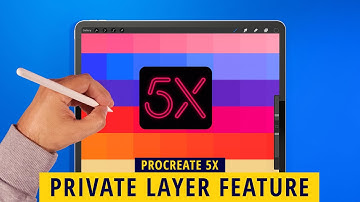 PROCREATE 5X: PRIVATE LAYER FEATURE! (We Found It!)