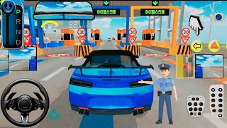 New Blue Elantra N Car Highway Top Speed Test Drive - 3D Driving Class - Android Gameplay screenshot 5