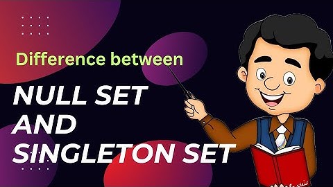Null Set & Singleton set | difference between Null Set and Singleton Set #maths #maths #trending
