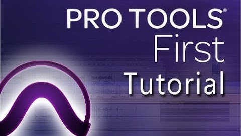 AVID Pro Tools First - Tutorial for Beginners in 12 MINUTES!