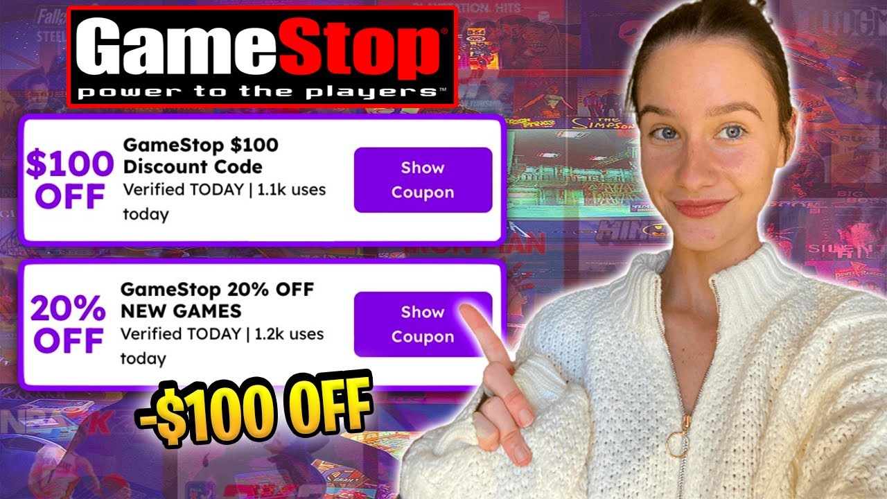 Try this GameStop Promo Code to save 100 & get FREE games Verified