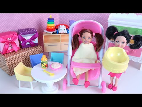 Новые Родители Отводят Катю в Детский Сад! Мультики Куклы Барби Игрушки Для девочек IkuklaTV