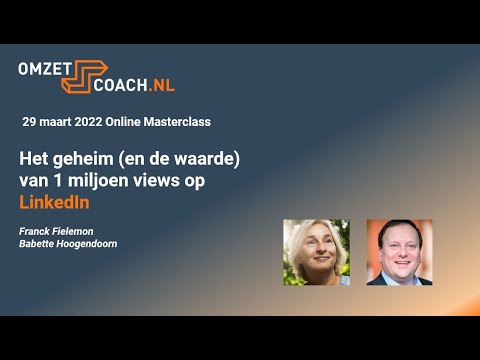 New Geheim én de waarde van 1 miljoen views Op LinkedIn