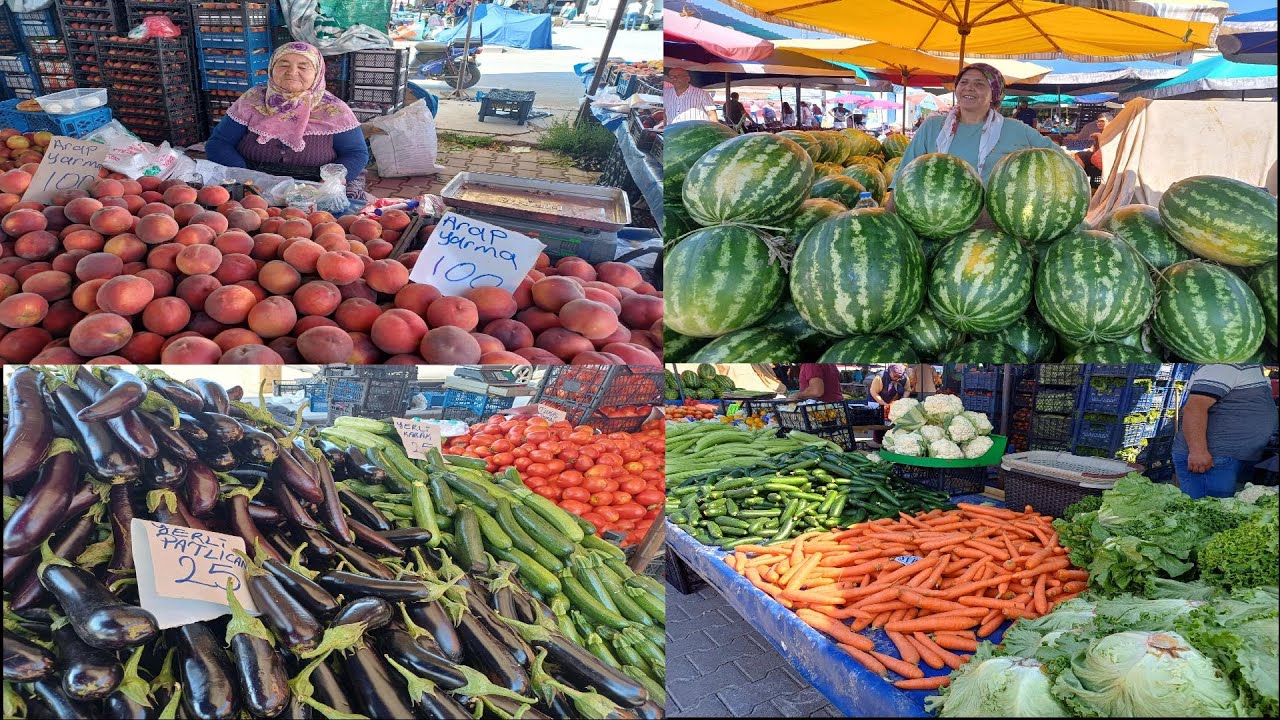UŞAK ÇARŞAMBA PAZARI GÜNCEL FİYATLARI MARKET TOUR #keşfet #market