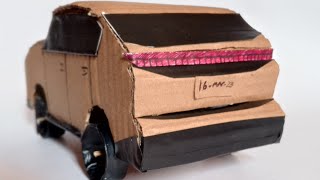 How to make a cardboard car//suv @Karclash#cardboardcraft #diy #trending #rccar#electric