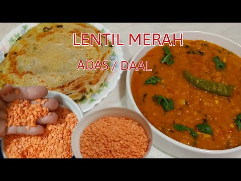 CARA MASAK LENTIL MERAH ALA TIMUR TENGAH || LENTIL MERAH MENGANDUNG BANYAK NUTRISI & BIKIN AWET MUDA