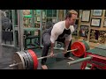 Mike ohearn  deadlift day  best shape of my life