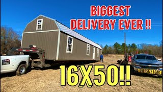 16 x 50 Derksen shed delivery