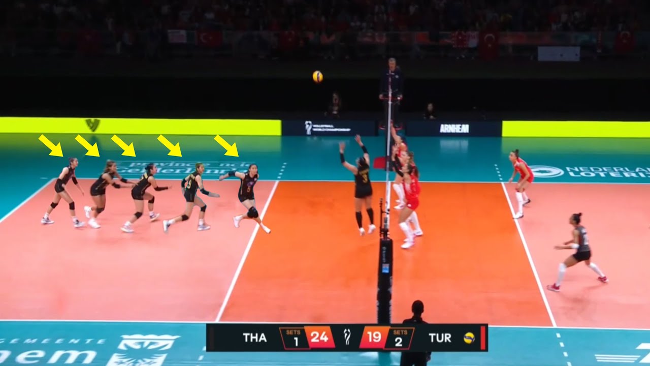 HERE'S HOW Volleyball Team Thailand beat Turkey !!!