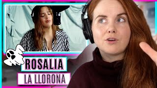 Vocal Coach reacts to Rosalía - La Llorona (live)