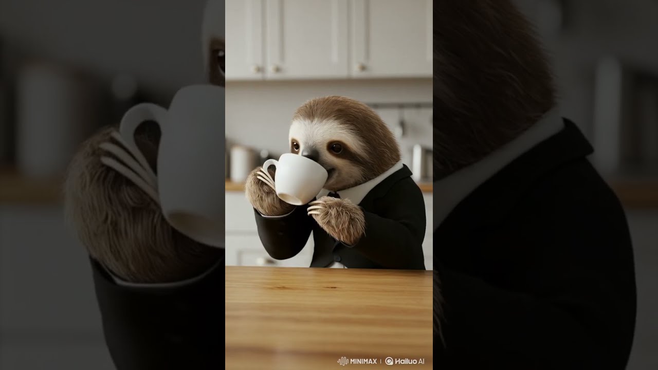 AI Whimsy Day In My Life A Sloth 