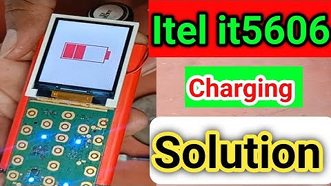 Itel it5606 Charging Problem Solution || All Keypad Mobile Phone Charging Pin Change | Charging Jack