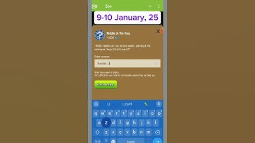 Zoo riddle of the Day |  Zoo rebus of the Day | 9 January | Zoo Answer code Video |