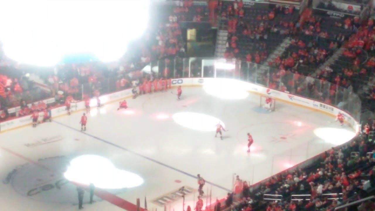 Washington Capitals Intro -2/20/2018 Capital One Arena - YouTube