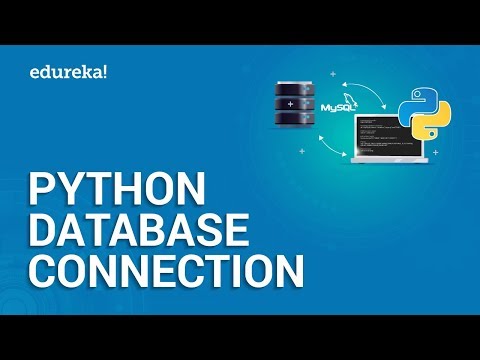Python Database Connection | How to Connect Python with MySQL Database | Edureka