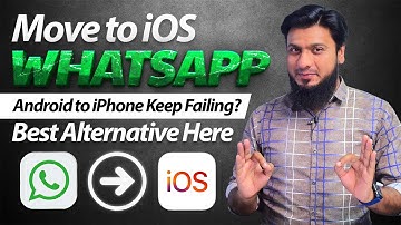 Move to iOS WhatsApp Android to iPhone Keep Failing? Best Alternative Here