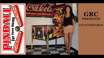 COUNTERFORCE Pinball Machine ~ GRC Blurry Potato Archive Gameplay