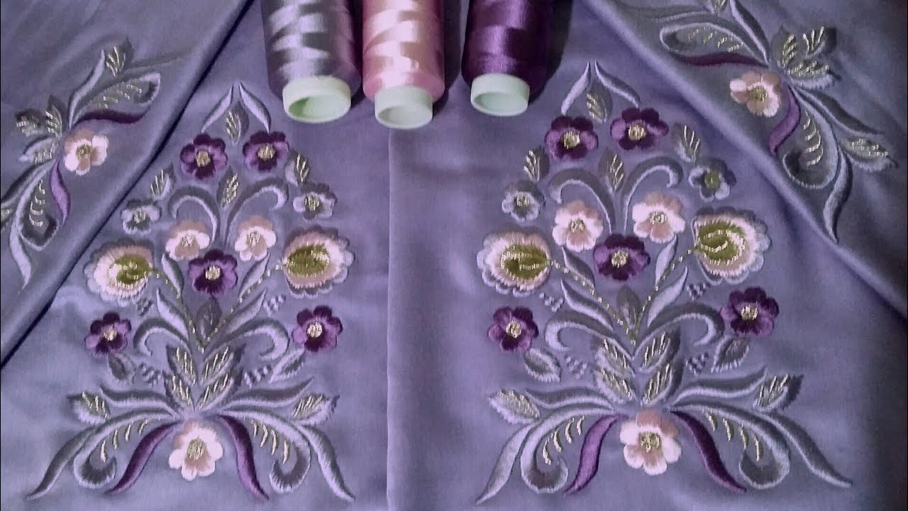 لي بغات تخيط جلابتها فهاد العواشر 🌹جبت ليكم هاد الرشيمة كتجي غزالة في الجلابة😉😍🌹embroidery2022