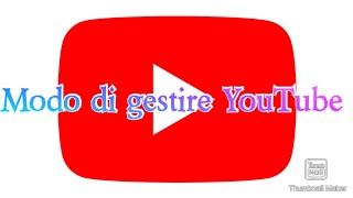 Curiosità 2024-2025 episodio #3:come gestisco YouTube e i miei 3 canali⁉️🤔.