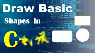 How to draw different shapes in computer graphics programming in C | Learning Passion