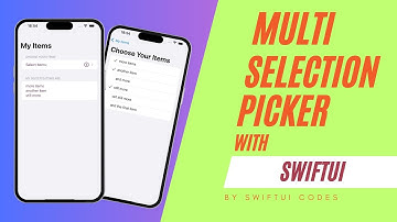 Multi Selection Picker with SwiftUI