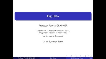 Big Data: 1st lecture  (introduction, parallelism)