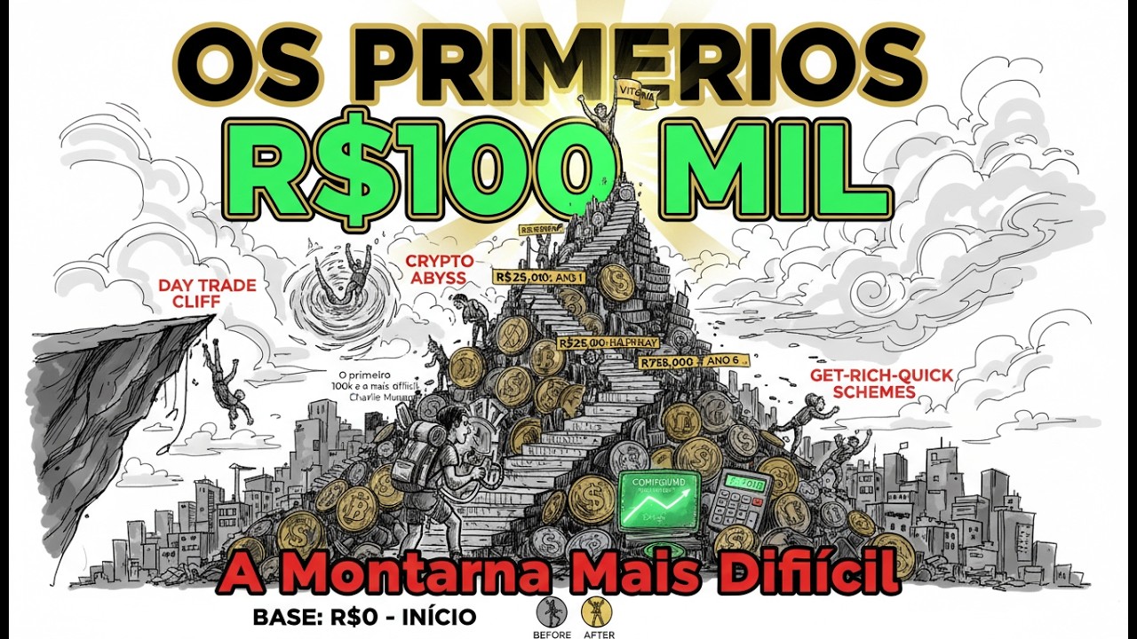 Os Primeiros R$100 Mil: O Segredo Que Charlie Munger Revelou (Muda Tudo)