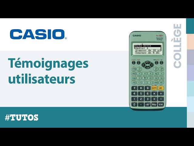 Casio fx-92+ Spéciale Collège - Le blog de Joz