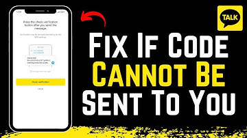 KakaoTalk Verification Code Cannot be Sent to This Number !