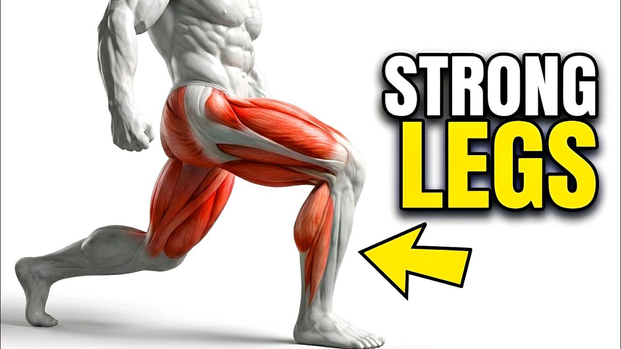 Dumbbell Leg Workout | Build Massive Legs at Home (Quads, Hamstrings ...