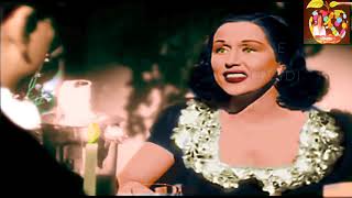 مقطع ملون من اغنية : ماليش امل فى الدنيا دى بالاوان -  ليلى مراد - coloring black and white movies