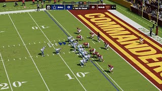 Madden NFL 24 | Dallas Cowboys vs Washington Commanders - Gameplay PS5