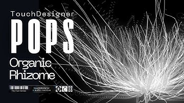TouchDesigner POPs: Organic Rhizome Simulations Using Noise Modulation Techniques with Math Mix