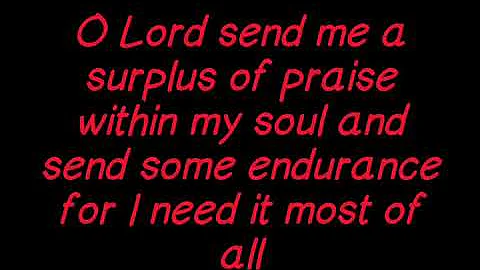 Send Me A Surplus Lyrics- Glen Graham