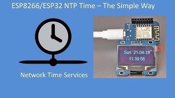Tech Note 122 - ESP8266/ESP32 NTP Time – The Simple Way