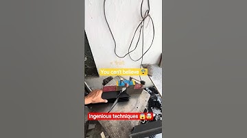 😱Fast and precise rebar cutting techniques with minimal tools