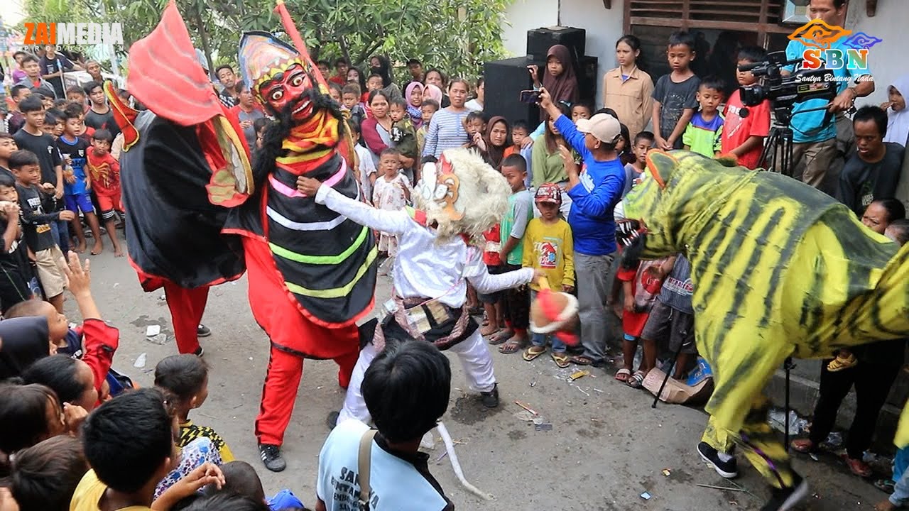 🦁 RAHWANA DIKEROYOK !!! MACAN & ANOMAN 🦁 Burok SBN 🦁 Live Desa Cisaat Cangkuang  10 Agustus 2022