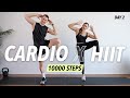 1 Hour Cardio HIIT Workout At Home 10000 Steps For Fat Burn No Equipment 