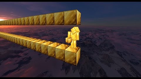 Full Sprint Andromeda Bridge (First ever done on Minecraft Bedrock on PC)