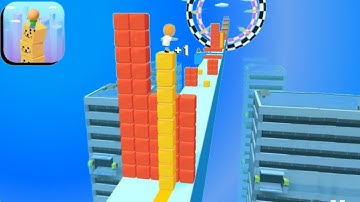 Cube Surfer - Game All Levels Walkthrough Games Update New Level 5-10