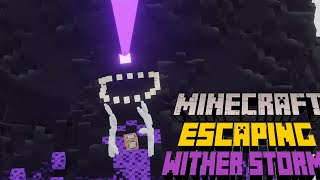 Escaping The Wither Storm In Creative World (Episode 2)