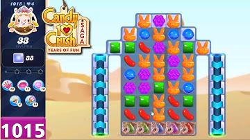 Candy Crush Saga Level-1015 [NO BOOSTER] FULL HD Game Play